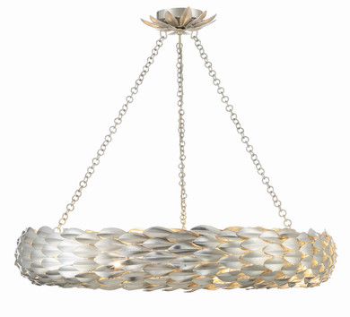 Mid. Chandeliers Metal Shade by Crystorama ( 60 | 538-SA Broche ) 