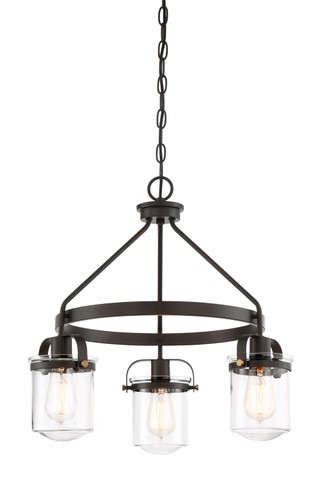 Mid. Chandeliers Glass Down by Designers Fountain ( 43 | 90683-ORB Jaxon ) 