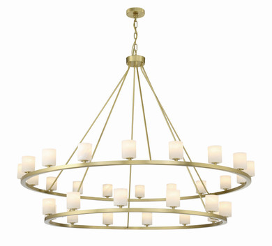 Large Chandeliers Glass Shade by Crystorama ( 60 | ARA-10269-SB-ST Aragon ) 