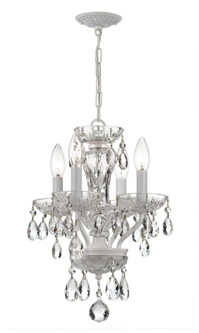 Mini Chandeliers Candle by Crystorama ( 60 | 5534-WW-CL-MWP Traditional Crystal ) 