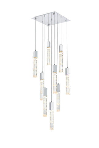 Mini Chandeliers Multi-Port/Cascade by Elegant Lighting ( 173 | 2088D20C Aurora ) 