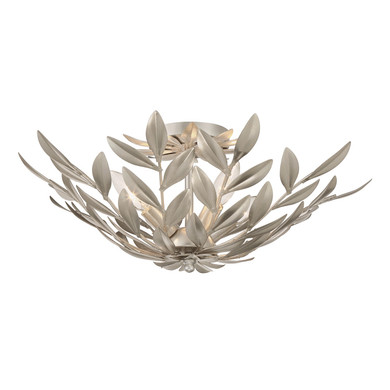 Semi-Flush Mts. Candle by Crystorama ( 60 | 560-SA Broche ) 
