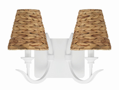 Sconces Double Candle by Craftmade ( 46 | 58362-MWW Kokomo ) 