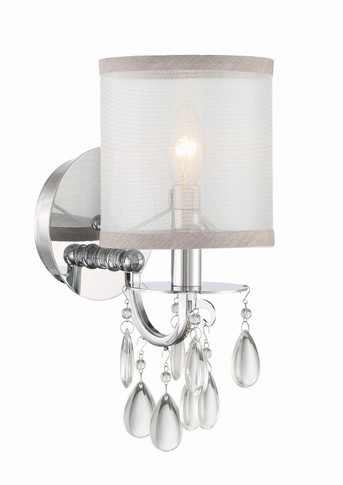 Sconces Single Candle by Crystorama ( 60 | 5621-CH Hampton ) 