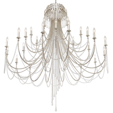 Large Chandeliers Candle by Crystorama ( 60 | ARC-1929-SA-CL-MWP Arcadia ) 