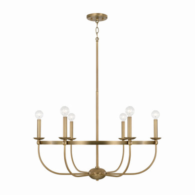 Mid. Chandeliers Candle by Capital Lighting ( 65 | 425161AD Rylann ) 