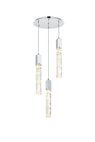 Mini Chandeliers Multi-Port/Cascade by Elegant Lighting ( 173 | 2089D16C Aurora ) 