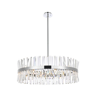Large Chandeliers Drum Shade by Elegant Lighting ( 173 | 6200D36C Serephina ) 