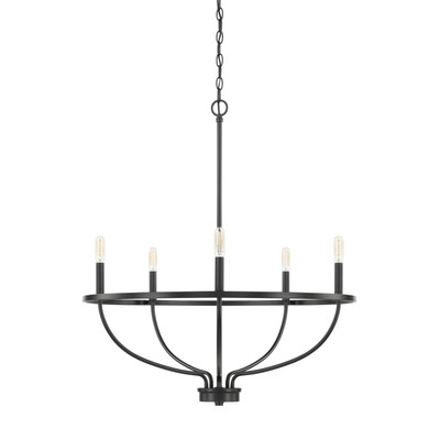 Mid. Chandeliers Candle by Capital Lighting ( 65 | 428551MB Greyson ) 