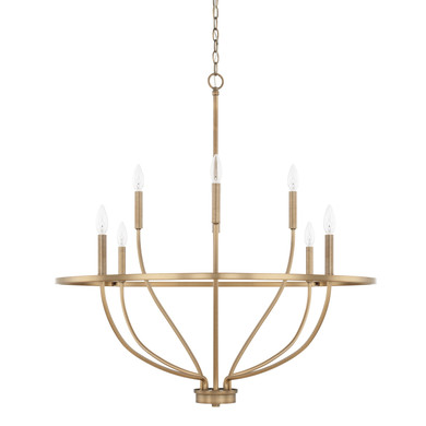 Mid. Chandeliers Candle by Capital Lighting ( 65 | 428581AD Greyson ) 