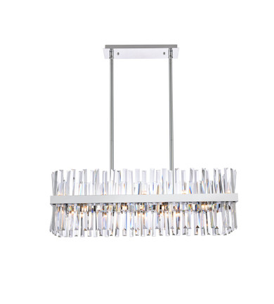 Large Chandeliers Glass Shade by Elegant Lighting ( 173 | 6200G36C Serephina ) 