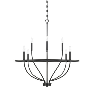Mid. Chandeliers Candle by Capital Lighting ( 65 | 428581MB Greyson ) 