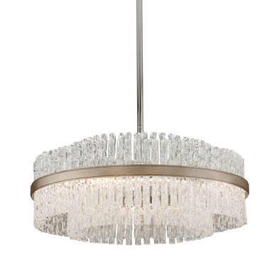 Large Chandeliers Drum Shade by Corbett Lighting ( 68 | 204-46-SL/SS Chime ) 