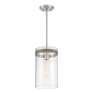 Mini Pendants Glass Down by Designers Fountain ( 43 | D227M-7P-BN Reflecta ) 