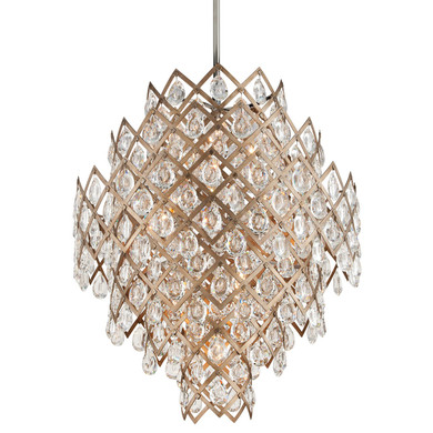 Pendants Glass Down by Corbett Lighting ( 68 | 214-411 Tiara ) 