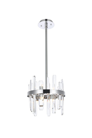 Pendants Drum Shade by Elegant Lighting ( 173 | 2200D12C Serena ) 