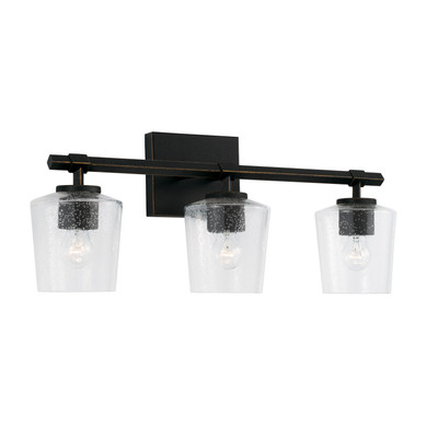 Bathroom Fixtures Three Lights by Capital Lighting ( 65 | 145231IH-526 Ogden ) 