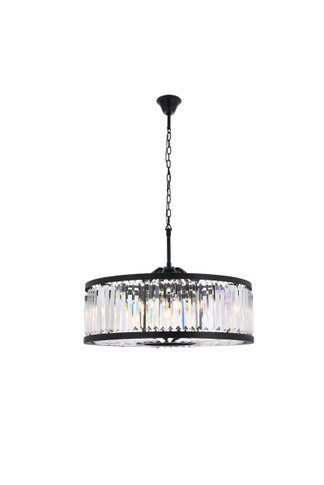 Large Chandeliers Drum Shade by Elegant Lighting ( 173 | 1233D35MB/RC Chelsea ) 