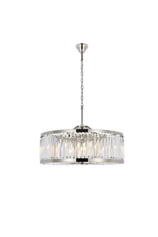 Large Chandeliers Drum Shade by Elegant Lighting ( 173 | 1233D35PN/RC Chelsea ) 
