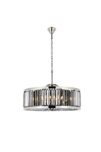 Large Chandeliers Drum Shade by Elegant Lighting ( 173 | 1233D35PN-SS/RC Chelsea ) 