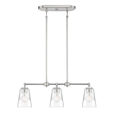 Linear/Island 3 Light Bar by Designers Fountain ( 43 | D230M-IS-PN Ingo ) 