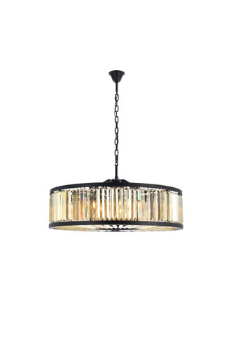 Large Chandeliers Drum Shade by Elegant Lighting ( 173 | 1233G43MB-GT/RC Chelsea ) 