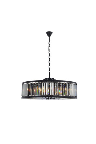 Large Chandeliers Drum Shade by Elegant Lighting ( 173 | 1233G43MB-SS/RC Chelsea ) 