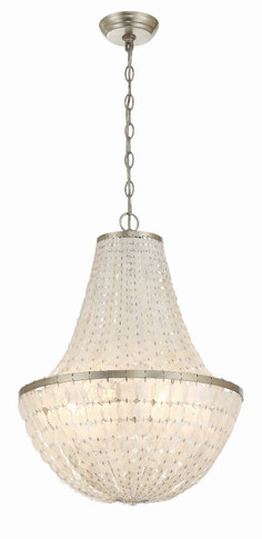 Mid. Chandeliers Empire/Basket by Crystorama ( 60 | BRI-3006-SA Brielle ) 