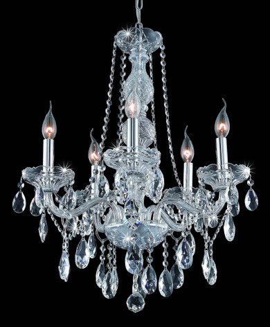 Mid. Chandeliers Candle by Elegant Lighting ( 173 | 7955D21C/RC Verona ) 