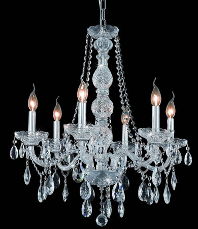 Mid. Chandeliers Candle by Elegant Lighting ( 173 | 7956D24C/RC Verona ) 