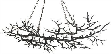 Large Chandeliers Candle by Currey and Company ( 142 | 9007 Rainforest Collection ) 