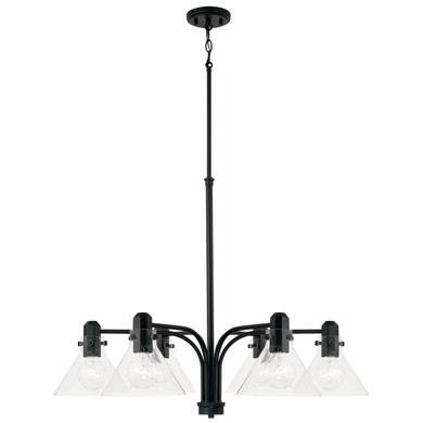 Mid. Chandeliers Glass Down by Capital Lighting ( 65 | 445861MB-528 Greer ) 