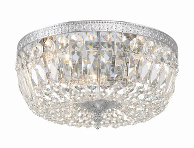 Flush Mounts Bowl Style by Crystorama ( 60 | 714-CH-CL-MWP Ceiling Mount ) 