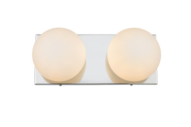 Bathroom Fixtures Two Lights by Elegant Lighting ( 173 | LD7303W14CH Jaylin ) 