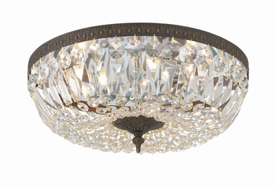 Flush Mounts Bowl Style by Crystorama ( 60 | 716-EB-CL-MWP Ceiling Mount ) 
