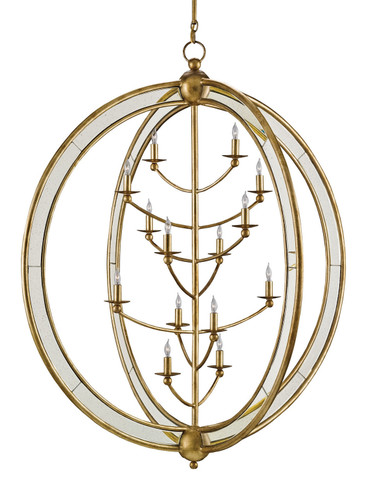 Large Chandeliers Sphere by Currey and Company ( 142 | 9236 Aphrodite Gold Orb Chandelier ) 