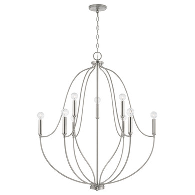 Mid. Chandeliers Candle by Capital Lighting ( 65 | 447091BN Madison ) 