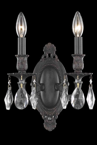 Sconces Double Candle by Elegant Lighting ( 173 | 8202W9DB/RC ) 