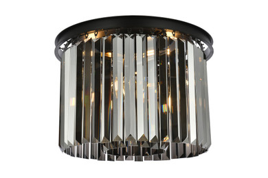 Flush Mounts Drum Shade by Elegant Lighting ( 173 | 1238F20MB-SS/RC Sydney ) 