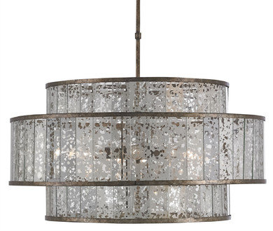 Pendants Drum Shade by Currey and Company ( 142 | 9454 Fantine Collection ) 