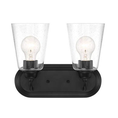 Bathroom Fixtures Two Lights by Designers Fountain ( 43 | D241M-2B-MB Zane ) 