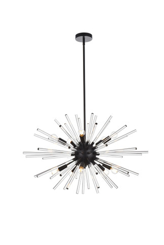 Large Chandeliers Starburst by Elegant Lighting ( 173 | 2502D36BK Sienna ) 