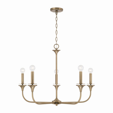 Mid. Chandeliers Candle by Capital Lighting ( 65 | 448951AD Presley ) 