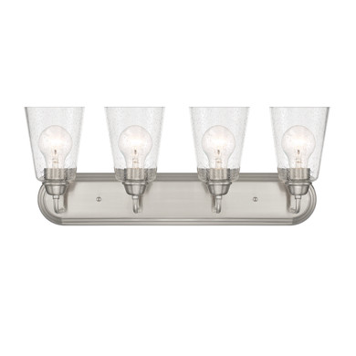 Bathroom Fixtures Four Lights by Designers Fountain ( 43 | D241M-4B-BN Zane ) 