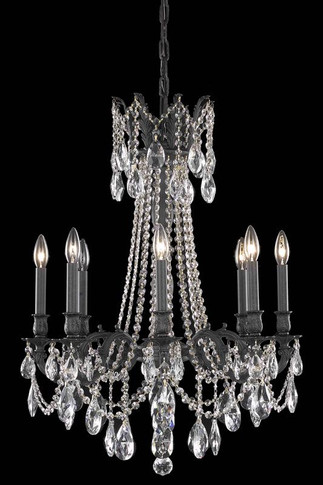 Mid. Chandeliers Candle by Elegant Lighting ( 173 | 8208D24DB/RC ) 