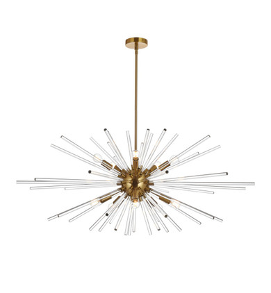 Large Chandeliers Starburst by Elegant Lighting ( 173 | 2502D46SG Sienna ) 