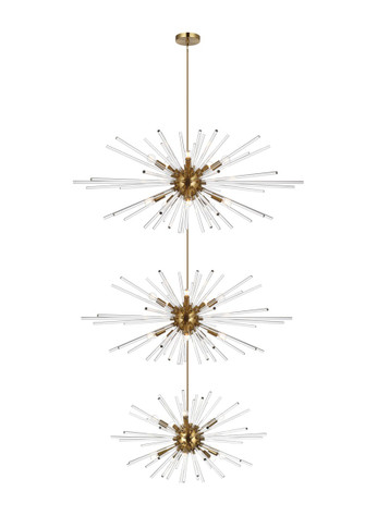 Large Chandeliers Starburst by Elegant Lighting ( 173 | 2502G46L3SG Sienna ) 