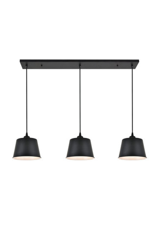 Linear/Island 3 Light Bar by Elegant Lighting ( 173 | LD4057D40BK Nota ) 