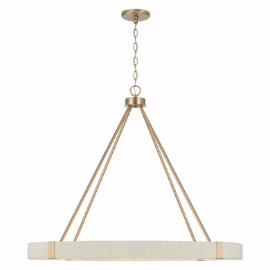 Mid. Chandeliers Drum Shade by Capital Lighting ( 65 | 449881MA Delaney ) 