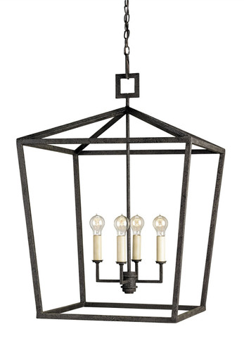 Foyer/Hall Lanterns Open Frame by Currey and Company ( 142 | 9872 Denison Collection ) 